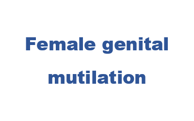 Female genital mutilation