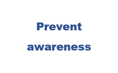 Prevent awareness